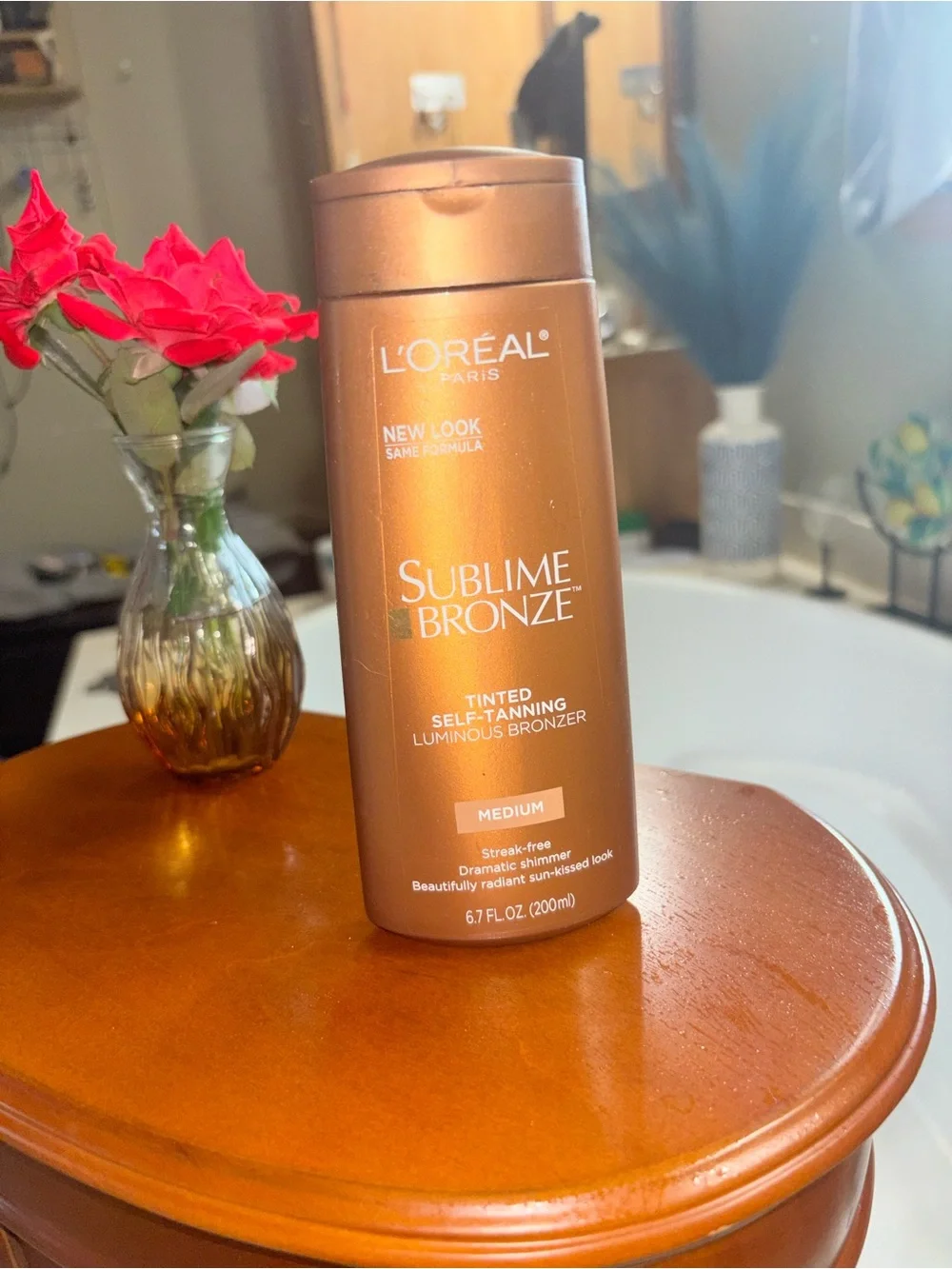 L'Oreal Sublime Bronze Tinted Self-Tanning Bronzer - Bronze, Gold